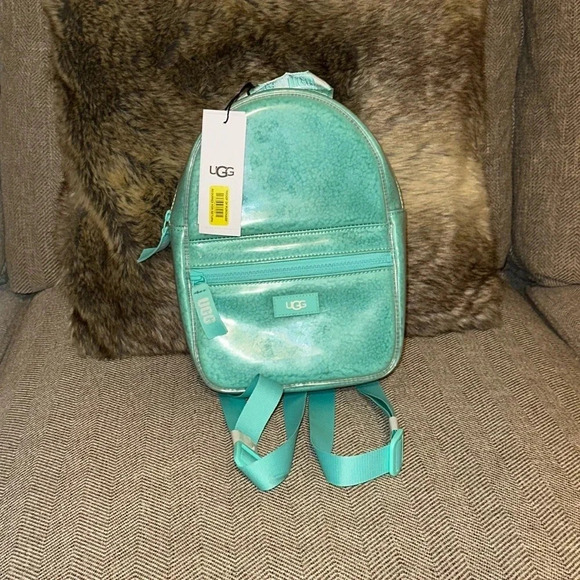 NWT Ugg Dannie II Mini Adjustable Backpack Clear Tide Pool Color main image 10